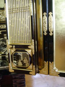 仏壇の洗濯（クリーニング）完成の写真　障子、扉金物